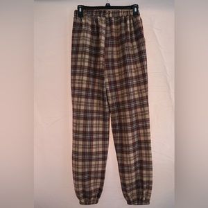 Plaid pants